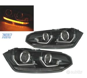 FARI VOLKSWAGEN VW POLO 6 2G 17- DINAMICI LED FOND