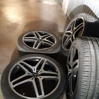 Cerchi e gomme estive 265 40 zr 21 Mercedes amg