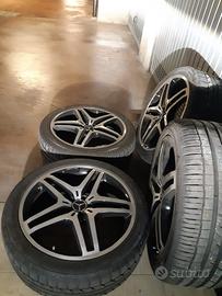 Cerchi e gomme estive 265 40 zr 21 Mercedes amg
