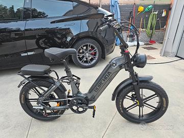 bici elettrica B-ammortizzata