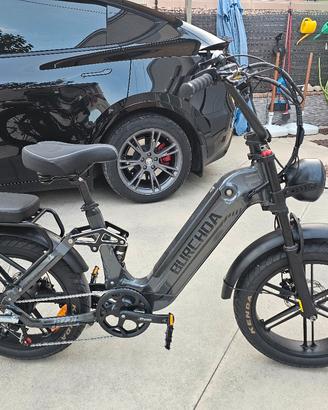bici elettrica B-ammortizzata