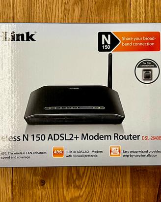 D-Link DSL-2640B Wireless N150 ADSL2+