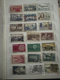 Collezione Francobolli anni 40/90