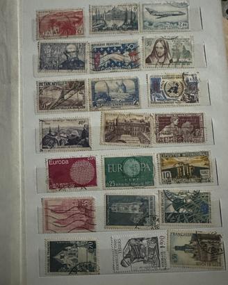 Collezione Francobolli anni 40/90