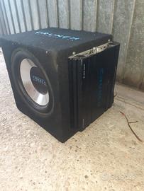Subwoofer e amplificatore CRUNCH 1000 W