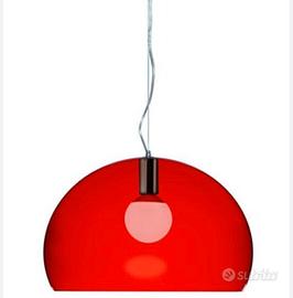 Sospensione Fly Small Kartell rossa