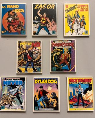 I MITICI NUMERI UNO cofanetto completo  8 fumetti
