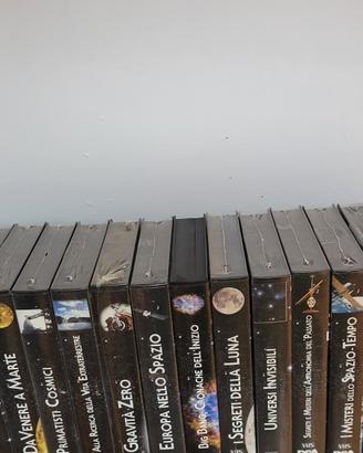 Lotto VHS L'Universo Piero Angela DeAgostini Nuove