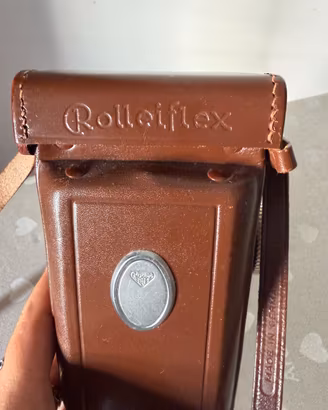 Fotocamera reflex biottica rolleiflex