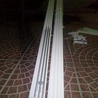 2 bastoni per tende a pannello