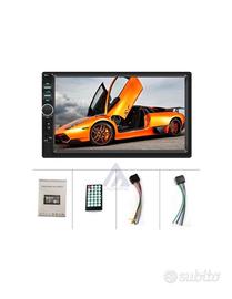 Stereo autoradio 2 din 7" pollici touch screen