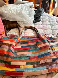 Borsa multicolore