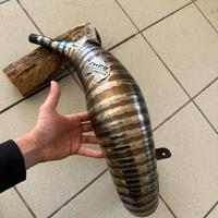 scarico ktm exc sx 125 1744 race creation titanio