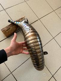 scarico ktm exc sx 125 1744 race creation titanio