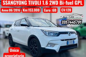Ssangyong Tivoli 1.6 2WD Bi-fuel GPL Be
