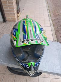 casco da cross in fibra di carbonio taglia 54 XS