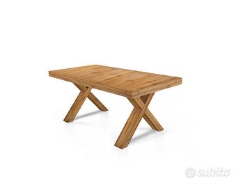 Tavolo Nobilitato Finitura Rovere Nodato