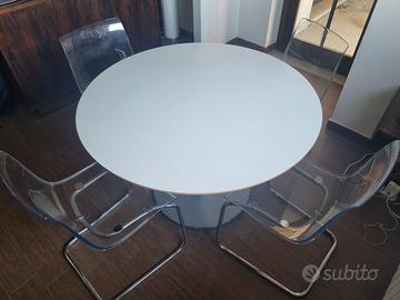 Tavolo Ikea Tondo+Sedie Ikea