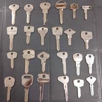 Chiavi grezze auto d'epoca 