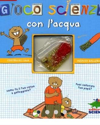 Libro per bambini Gioco scienza con l'acqua