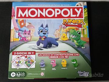 Monopoly Junior - Nuovo sigillato