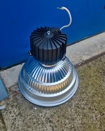 Lampadario/Faro da interno industriale vintage