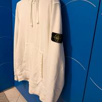 Felpa Stone Island Bianca ORIGINALE