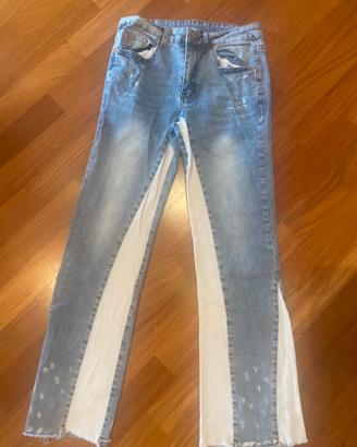 jeans flared
