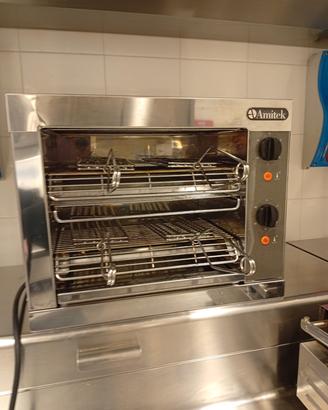tostiera a 4 pinze elettrica