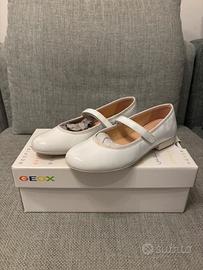 Scarpe Ballerine Geox Bambina N. 35 con Strappo