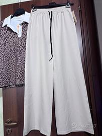 Set Due Pezzi Animalier & Beige - Nuovo con Etiche