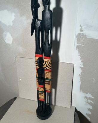 Masai in legno