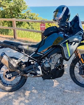 cfmoto 450mt collegamento accessori 