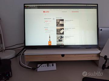 Monitor Acer 22" touchscreen 1080p (UT222Q)