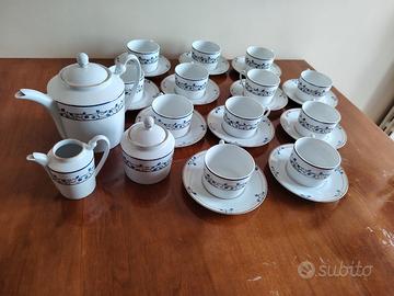 Servizio da tè Porcellana di Limoges Guy Degrenne 