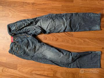 Jeans moto Spidi Cordura W34 protezioni + guanti L