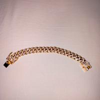 Bracciale a catena color oro – stile urban