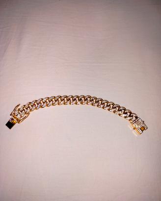 Bracciale a catena color oro – stile urban