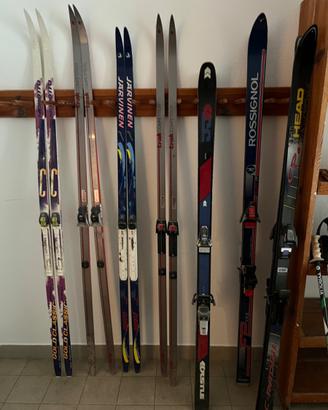 Sci e sci di fondo vintage/ alte (Langlauf-) Ski