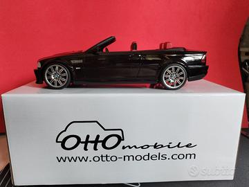 BMW M3 E46 CONVERTIBLE BLACK OTTOMOBILE 1:18 