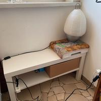 Ikea LACK bianco Mobile TV