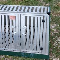 Gabbia d'alluminio per cani da auto - Qashqai