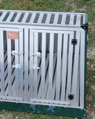 Gabbia d'alluminio per cani da auto - Qashqai