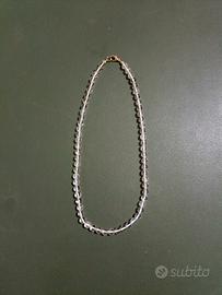 Collana in vetro piombato -  manifattura 