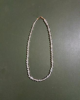 Collana in vetro piombato -  manifattura 