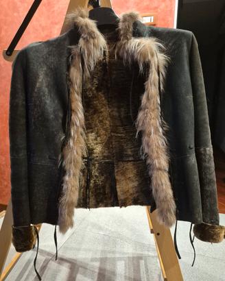 Giubbino donna montone Tg.42