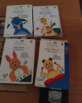 Dvd e videocassetta in inglese BABY EINSTEIN