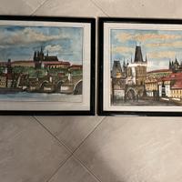 Due quadri castelli Praga