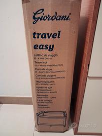 lettino da viaggio completo di materassino