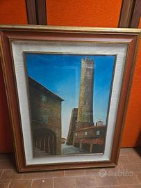 Quadro di Bologna - Pittore Gianni Rossetti